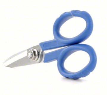 Professional Heavy Duty Metal Cable Scissors Specialized for Cutting Aramid Yarn in Fiber Optic Cables
