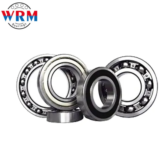 6304-2RS Miniature Ball Bearings 20x52x15 m Chrome Steel Deep Groove Ball Bearing 6304 2RS