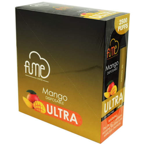 Einweg -Vape Fume Ultra Hot Catania 2500 Puffs