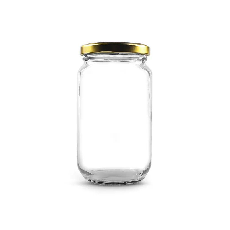 370ml Glass Jar With Lid Png