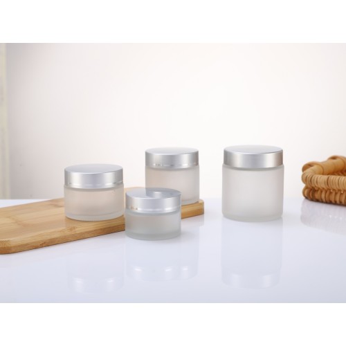 Garrafas de vidro de armazenamento de maquiagem