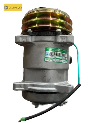 Compressor scroll type rear outlet