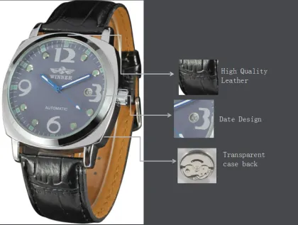 watch manufactory automatic movement mechanical men watch