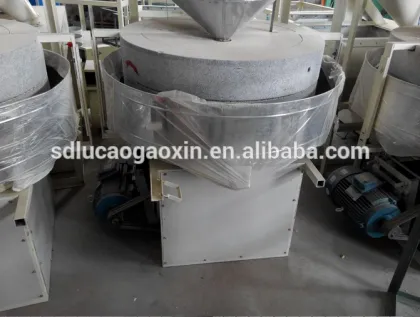 2016 6FW-100A automatical electrical food rice grinder grinding stone for flour mills