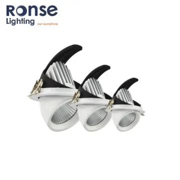 RONSE Adjustable Dimmable COB LED Spot Light Wall Washer Downlight