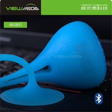 Viewtec lovely design Bluetooth speaker iBobo portable Bluetooth speaker with suction holder