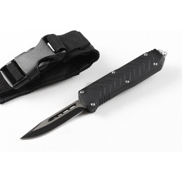 Kapesní nůž s automatickým knoflíkem z nerezové oceli