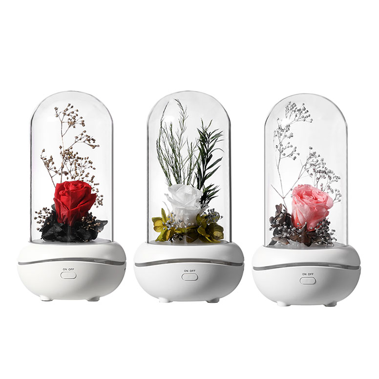 Personal portable Flower diffuser aromatherapy