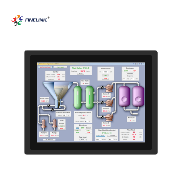 IP65 Waterproof 15 Inch Industrial All-In-One Capacitive Touch PC
