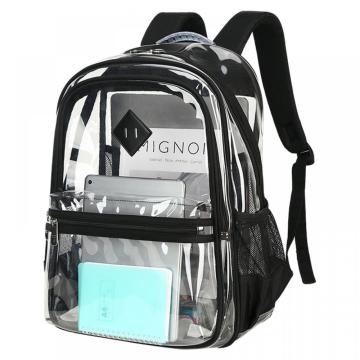 Wycy Clear Rucksack Heavy PVC transparente Tasche