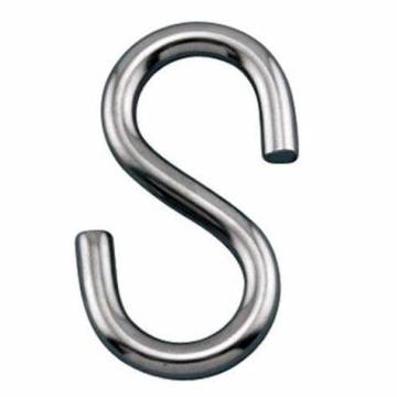 High-Quality 1-1/2\" 24 Galvanized Metal or Stainless Steel S Hooks