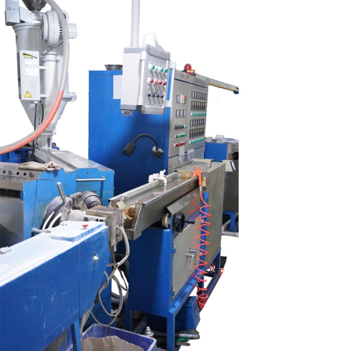 Linha de extrusão de revestimento a cabo de 90 mm controlada por precisão