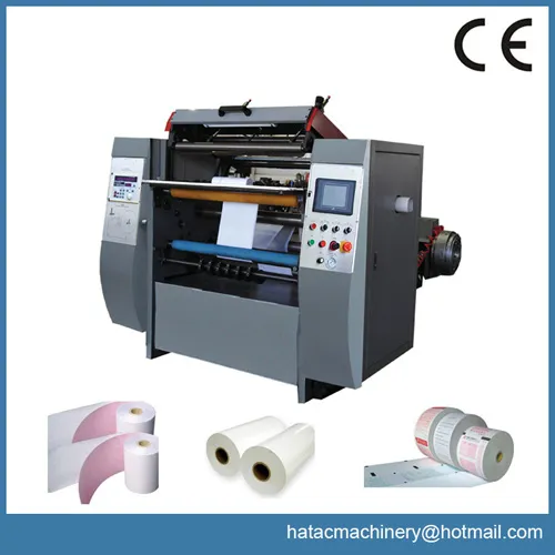 Thermal Paper Slitter and Rewinder