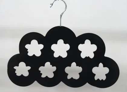 7 Holes Velvet Scarf Belt Hanger with Titoni Design