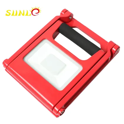 Rechargeable led floodlight for night work, IP44 rechargeable floodlight, Small power portable floodlight