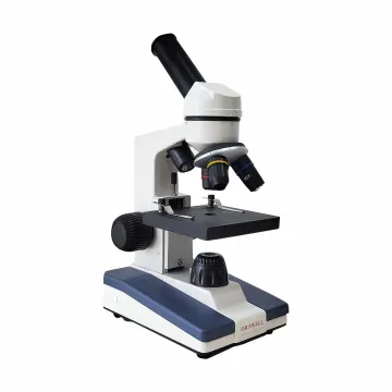 Drawell 23A Portable Biological Monocular Student Microscope