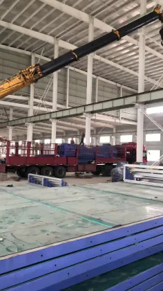 vertical electrostatic powder spraying systems