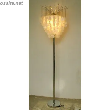 modern decorative white feather floor lamps