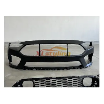 Ford Mustang 2018-2023 Mach 1 Front Bumper with Grille and LED Light Kit