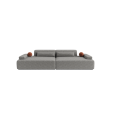 Confort haut de gamme SOFA en cuir authentique de 4 places