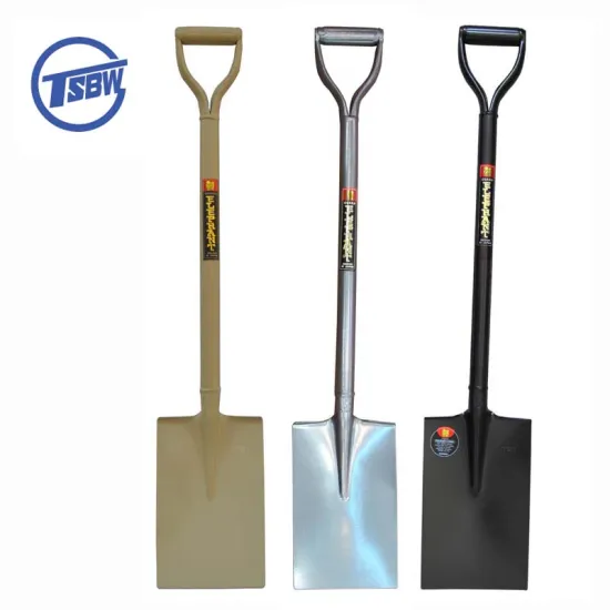 Nigeria Type Heavy Duty 1.5kg S512 Garden Farming Steel Spade