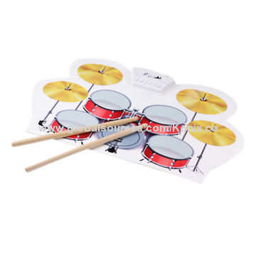 Colorful USB PC Desktop Digital Electronic Roll Up Drum Pad Kit