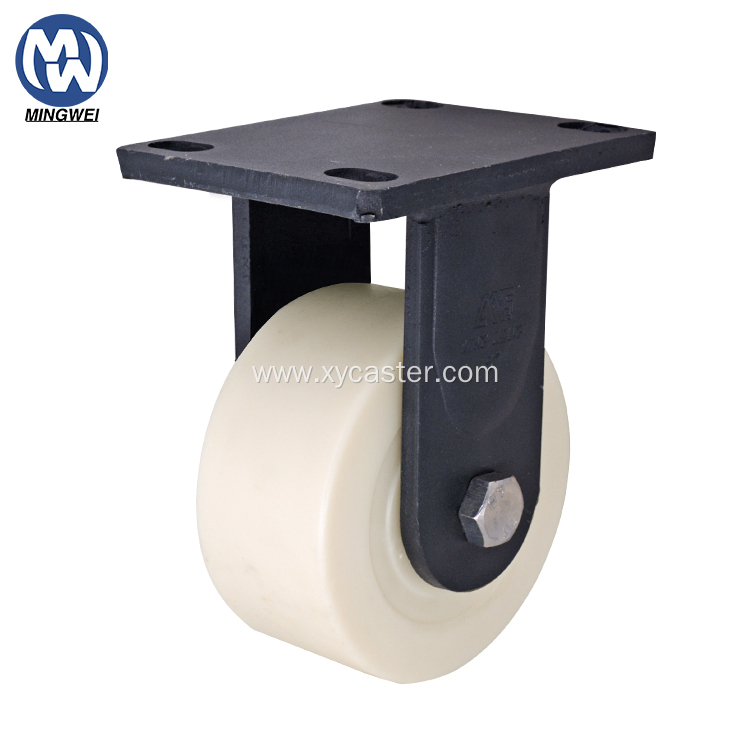 extra heavy nylon wheel 4 inch Fixed