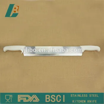 best selling double plastic handle cheese knife