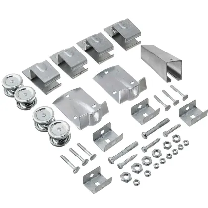 Double sliding Door Hardware Bypass Barn Door Hardware