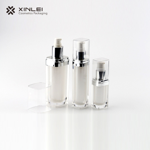 Luxury 15ml double wallde cosmetic bottle