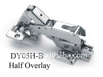 Clip on kitchen cabinet hinge