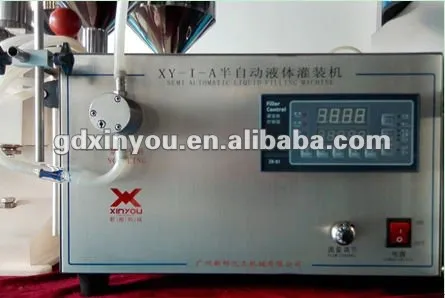 XY-1-A Semi-automatic liquid filling machine