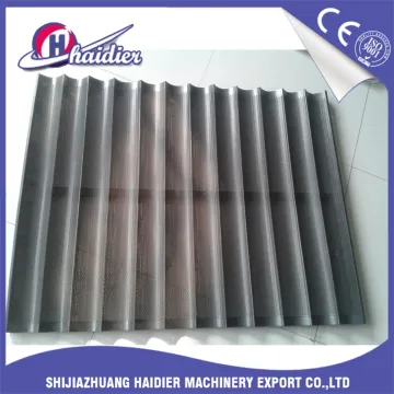 Strong Customized Perforated Baguette Pan for French Long Bread
