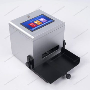 Soluzioni di imballaggio desktop: sacchetti di plastica per lattine e bottiglie in alluminio con supporto per stampante a getto
