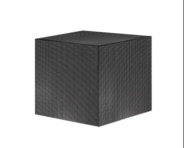 Creative High Resolution Indoor LED Cube Display - 4-6s Faces Brand