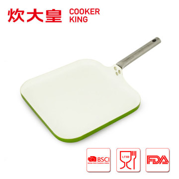 2015 Aluminum square fry pan with lid CKLS2828T