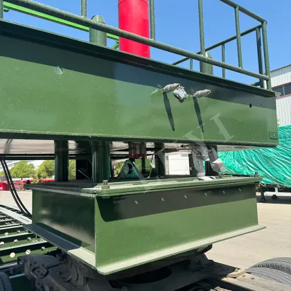 Custom Low Bed Truck Trailer for Helicopter Transport - Luyi Factory