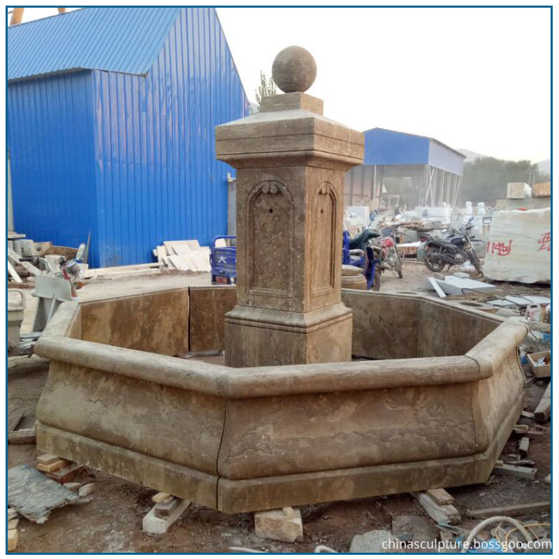 Antique Stone Fountain