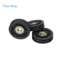 Impact resistant nylon plastic pulleys