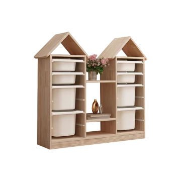 Solid Wood Sideboard for Indoor Living Room: Stylish Storage Cabinet for Home Office Furniture