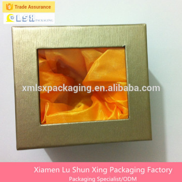 Hot selling Top and bottom design watch box oem packaging with holder