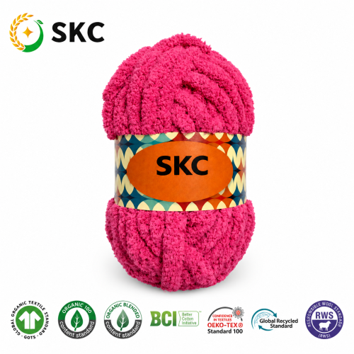 OEM ODM % 100% Polyester Kabarık Şönil Şantuk Karışımlı İplik 200g Süper Yumuşak Çevre Dostu Halka Bükülmüş Anti-Pilling Boyalı Özelleştirilmiş