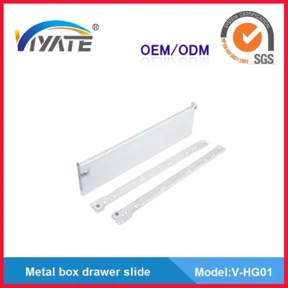 Metal box drawer slide metal box channel metal box runner