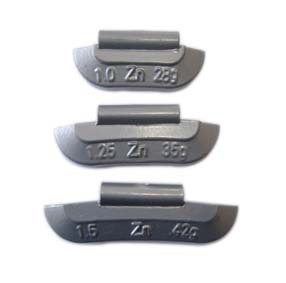 Zinc Clip-on Balance Weight for Steel Wheel ounce