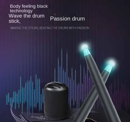 Digital Somatosensory Virtual Drum Kit: Electronic Air Drumsticks for Smart, Portable Drums