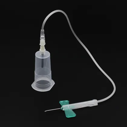 Disposable Safety Blood Collection Needle Set Butterfly Wing