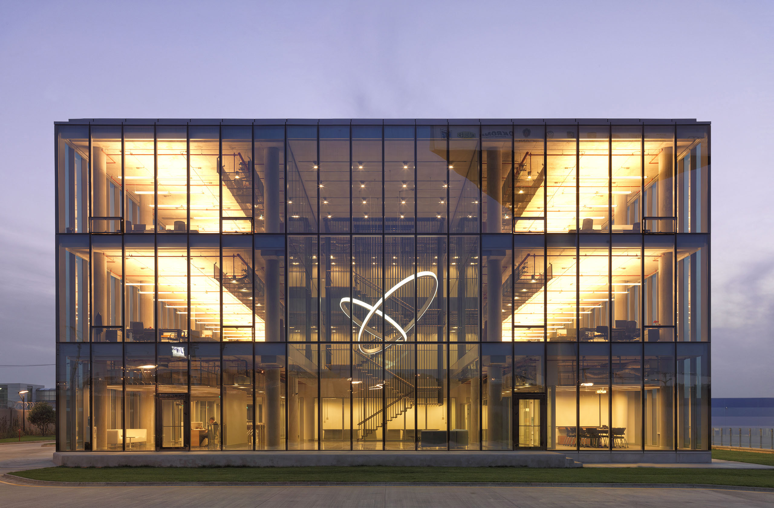 110×65 Visible Frame Insulated Glass Curtain Wall