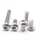 Stainless Steel Machine Round Flat Hex Socket Screw