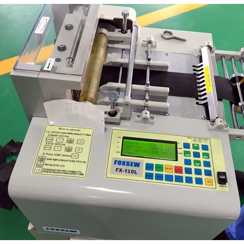 Machine de découpe de sangles robuste