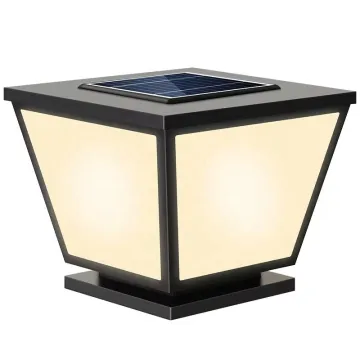 Outdoor Waterproof Garden Solar Light: A Versatile 4x4 to 5x5 Inch Fence and Courtyard Lighting Solution with Four-Color Dimming Function